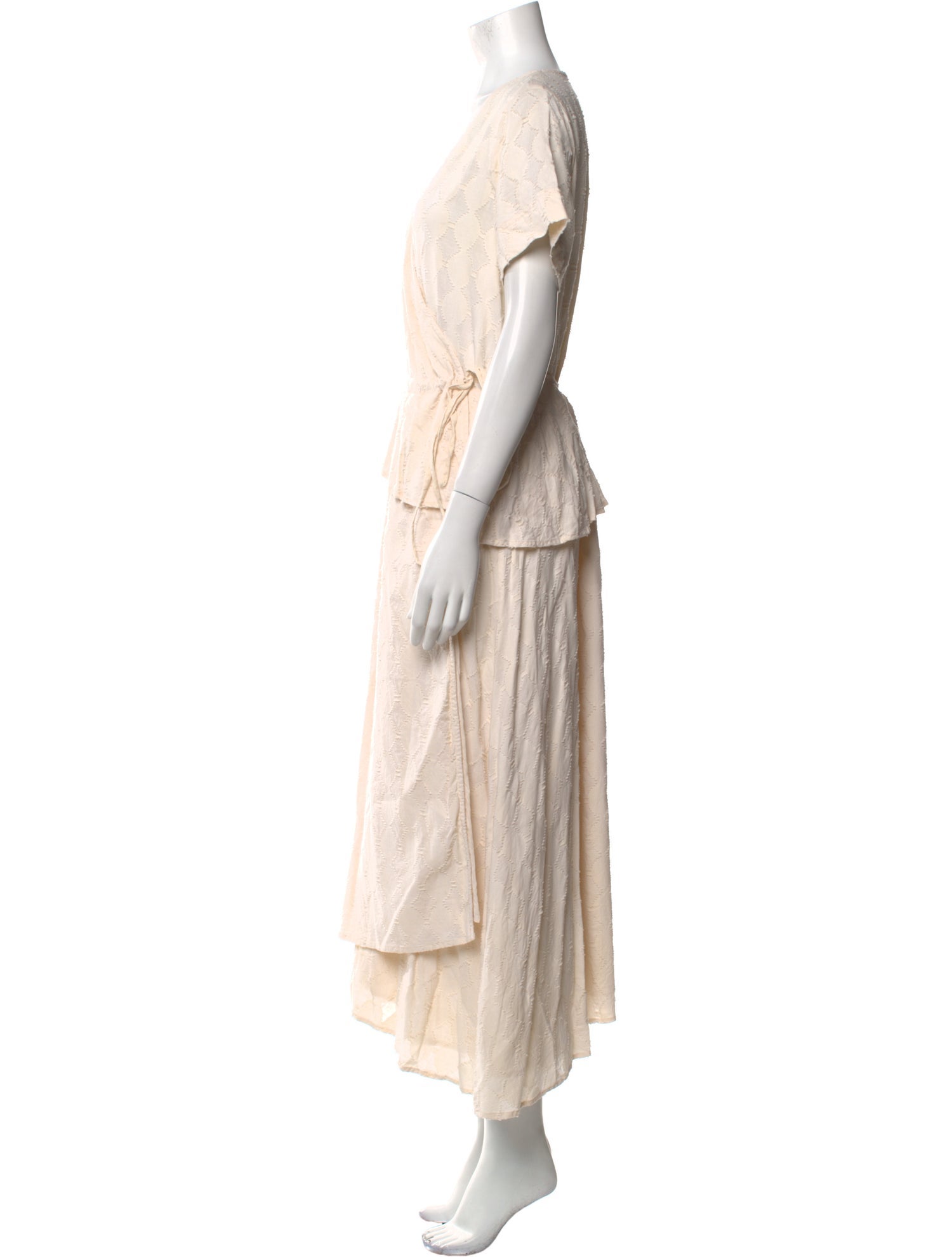 Apiece Apart V-Neck Long Dress