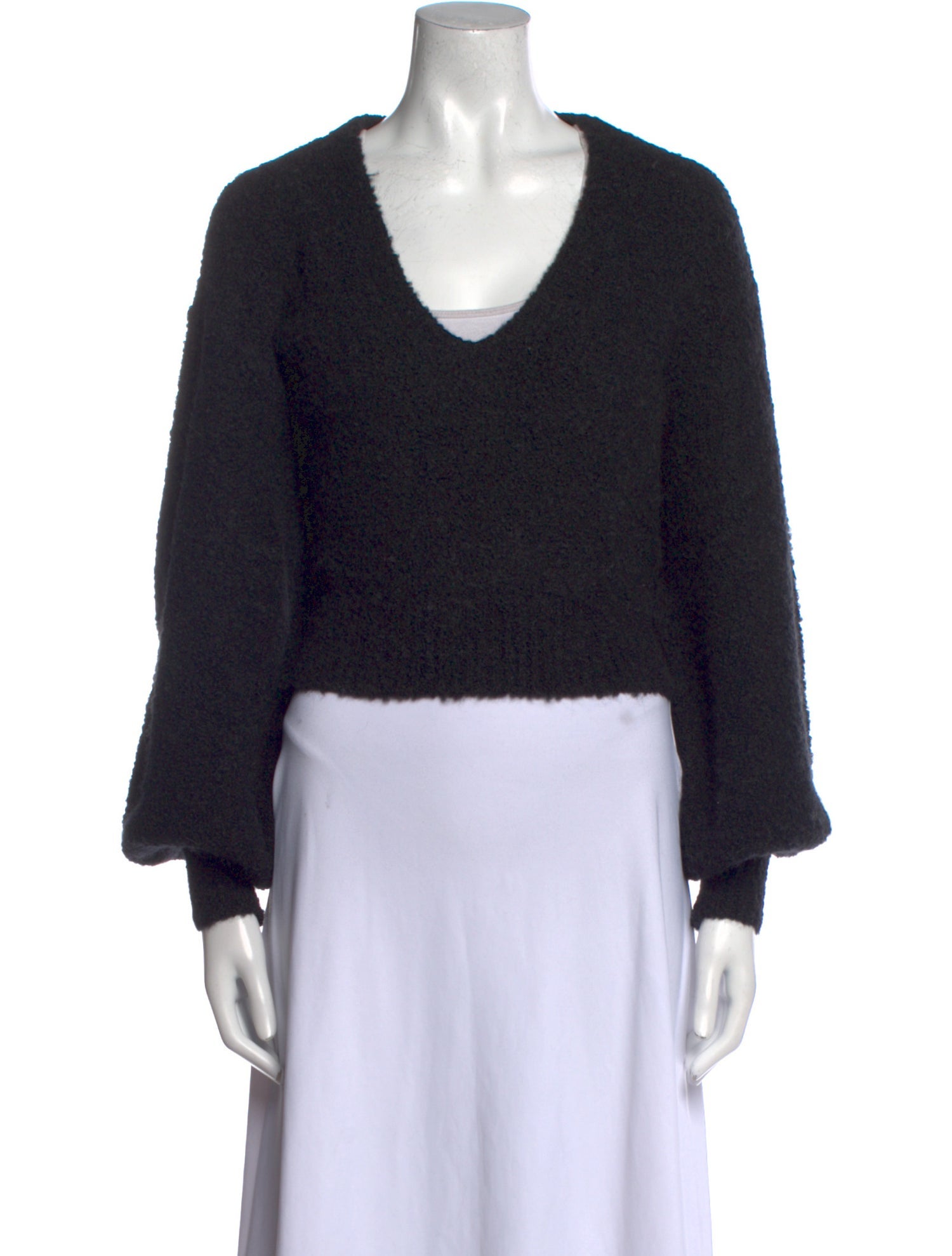 Apiece Apart Alpaca V-Neck Sweater