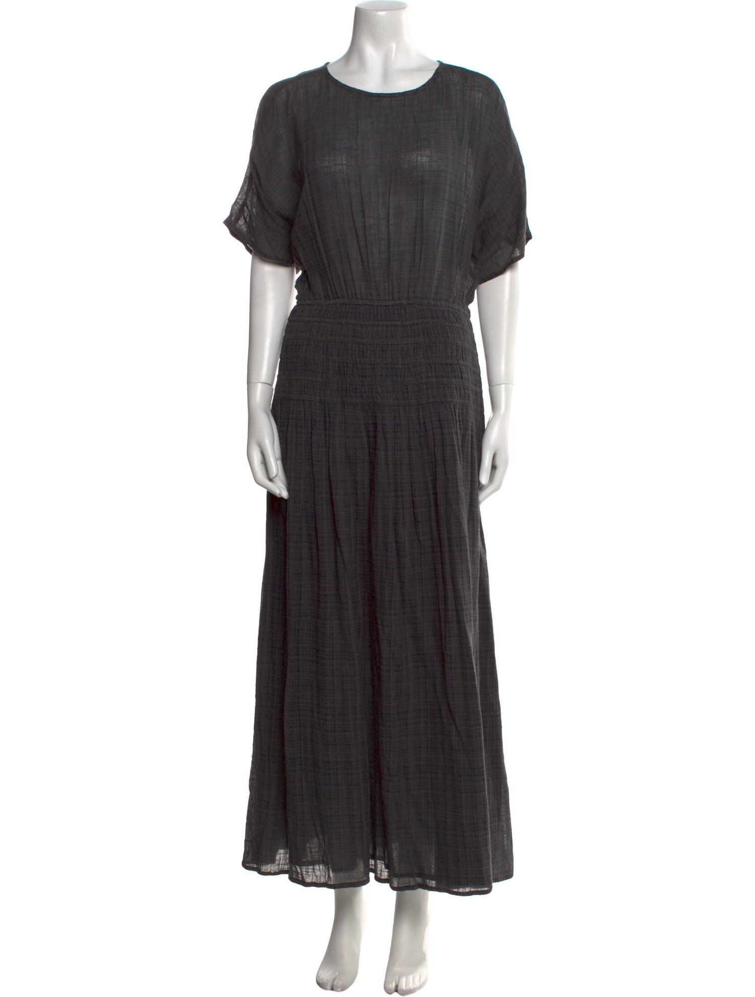 Apiece Apart Scoop Neck Long Dress