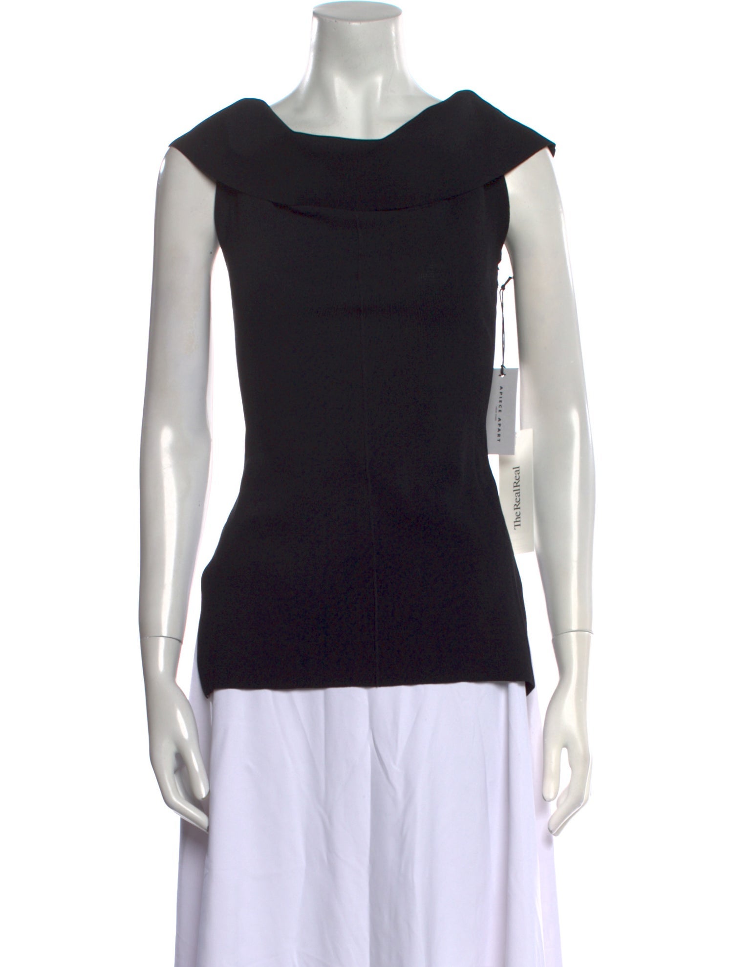 Apiece Apart Cowl Neck Sleeveless Top