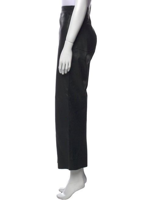 Apiece Apart Lamb Leather Wide Leg Pants