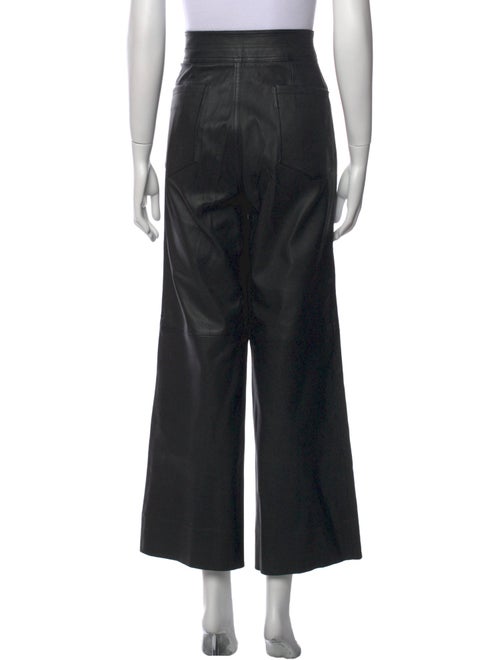 Apiece Apart Lamb Leather Wide Leg Pants