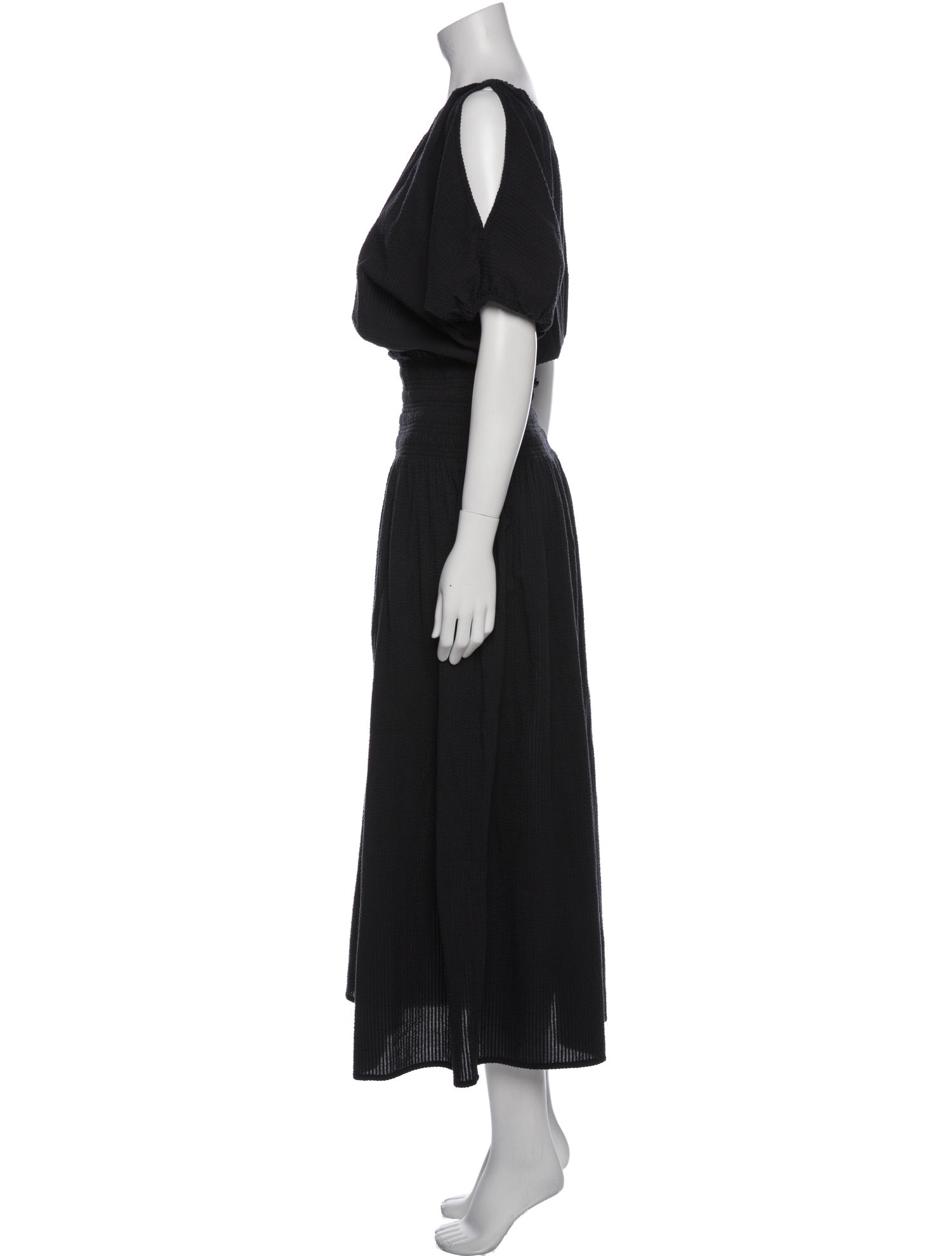 Apiece Apart One-Shoulder Long Dress