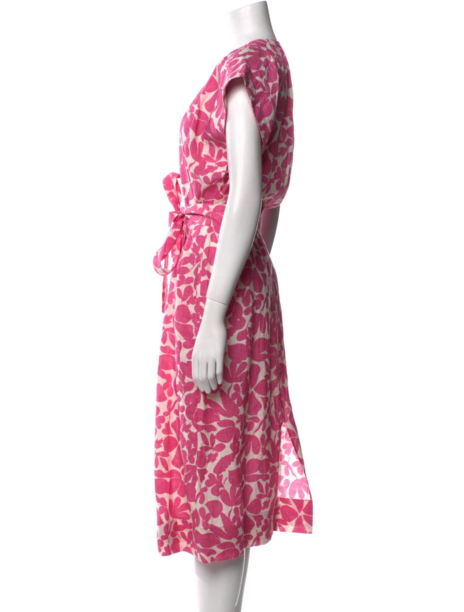 Apiece Apart Printed Midi Length Dress