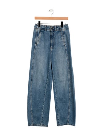 Apiece Apart High-Rise Wide Leg Jeans