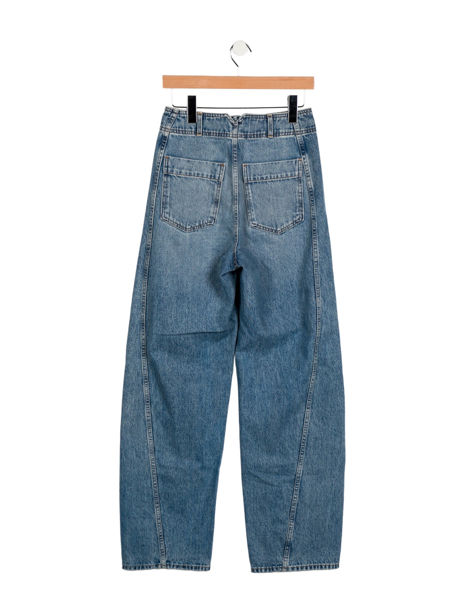 Apiece Apart High-Rise Wide Leg Jeans