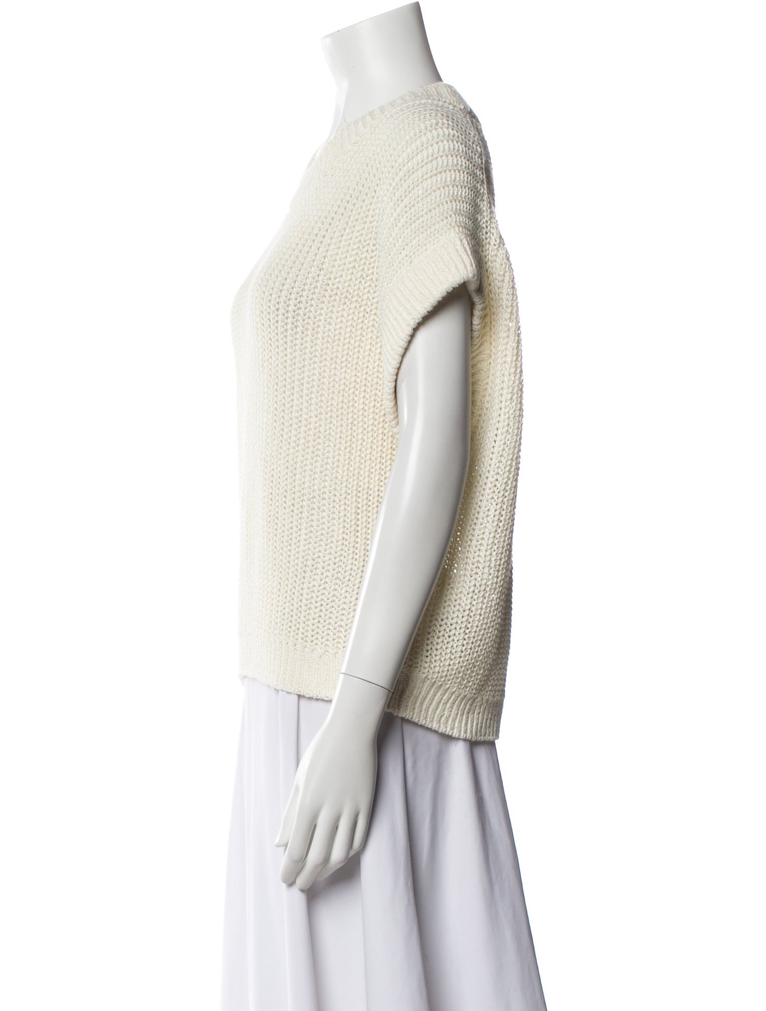 Apiece Apart Linen Crew Neck Sweater