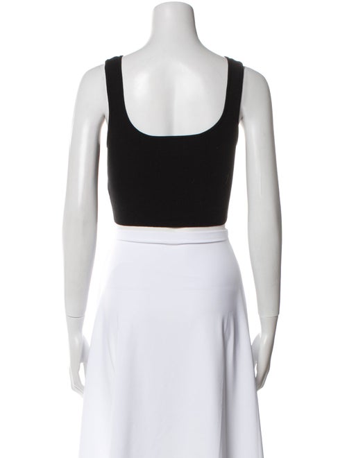 Apiece Apart Square Neckline Sleeveless Crop Top