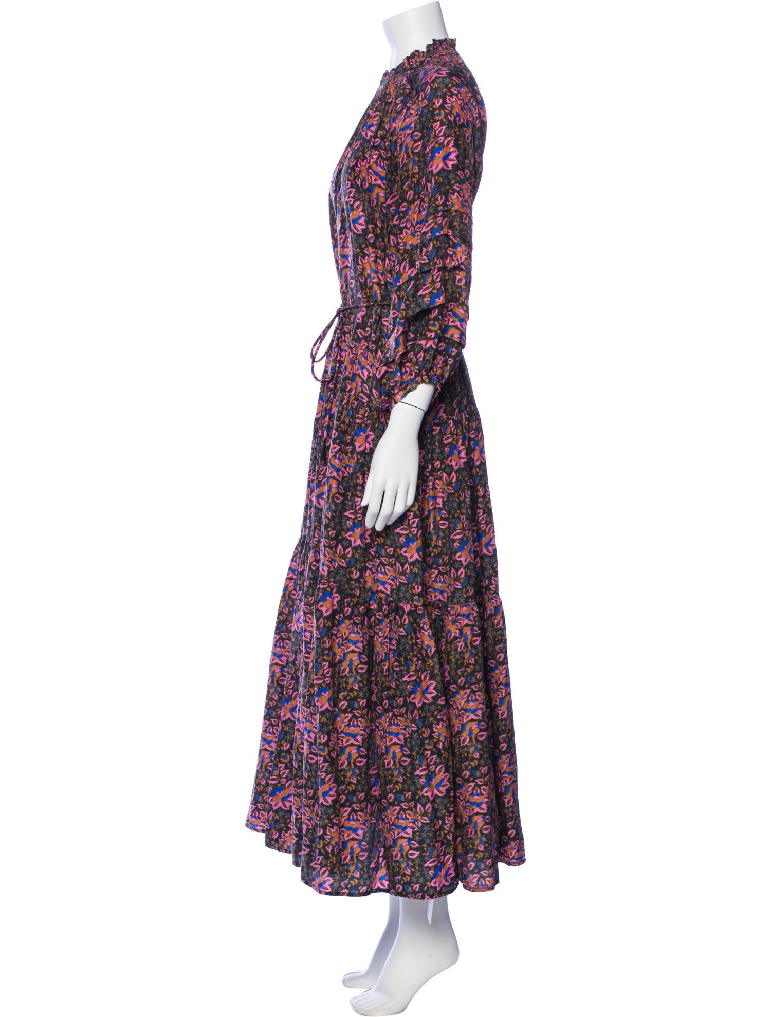 Apiece Apart Silk Long Dress
