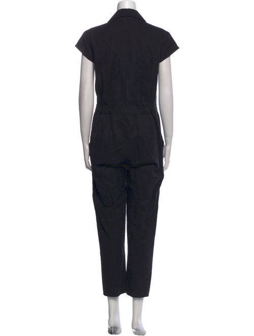 Apiece Apart Linen V-Neck Jumpsuit