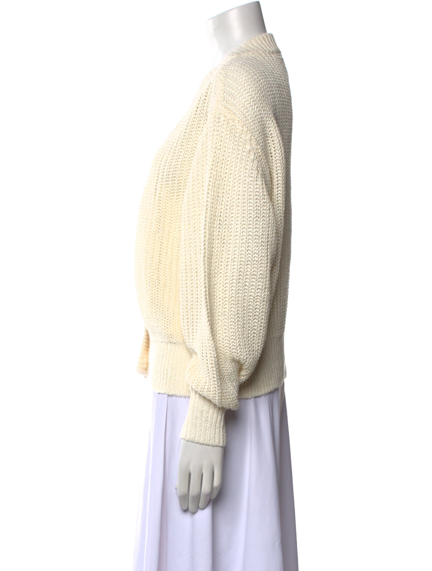 Apiece Apart Linen V-Neck Sweater