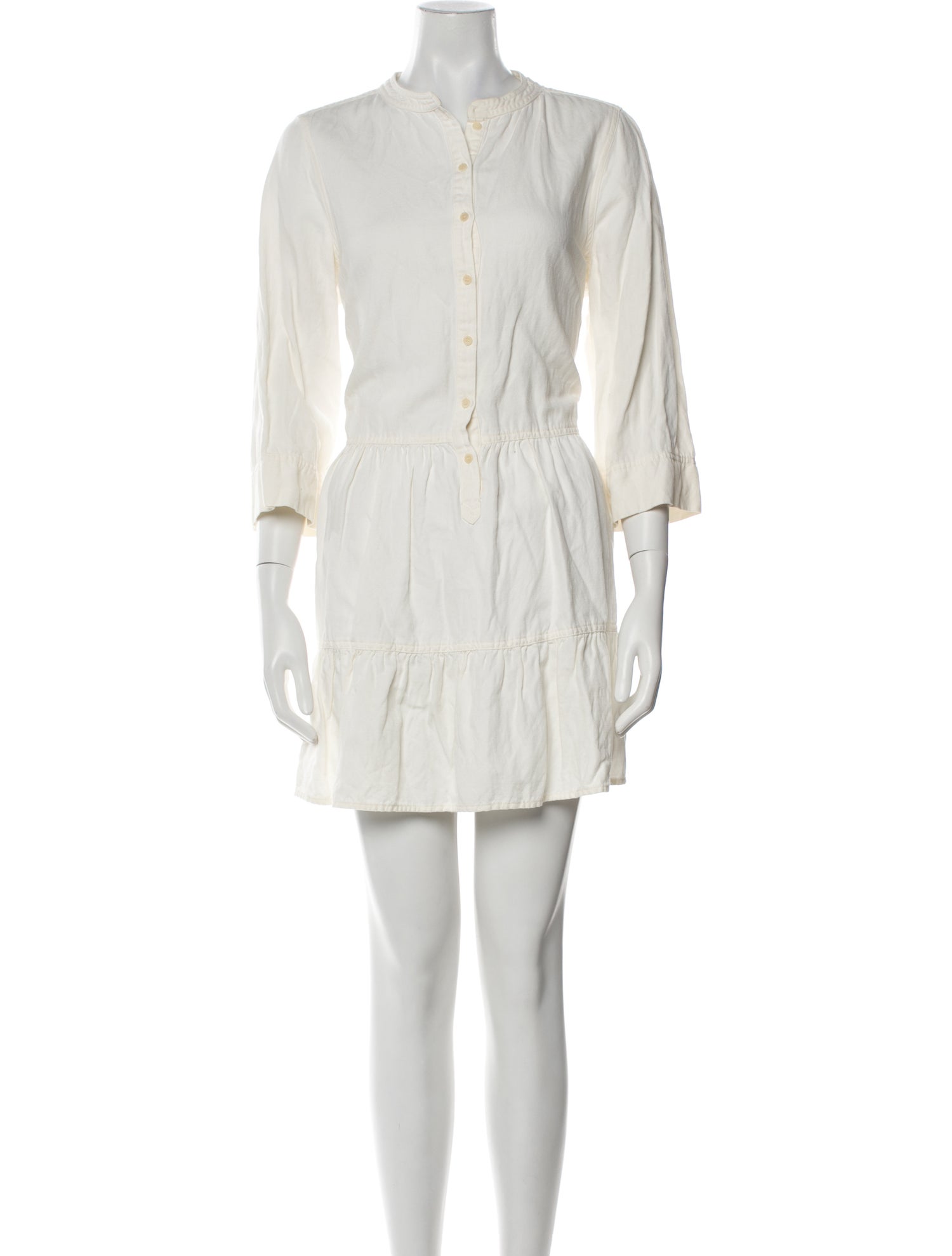 Apiece Apart Linen Mini Dress