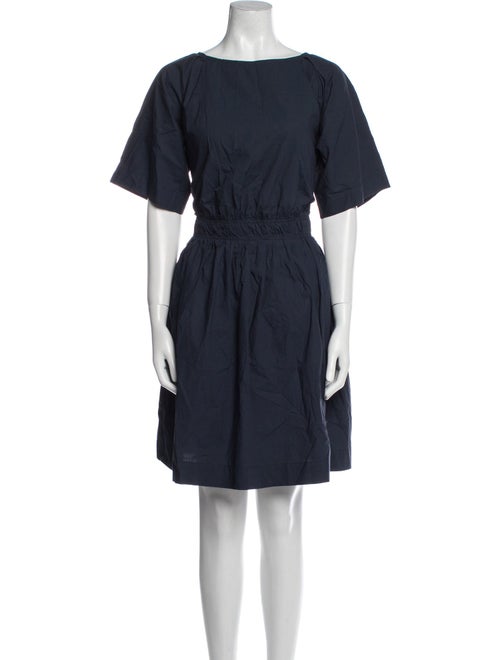 Apiece Apart Bateau Neckline Mini Dress