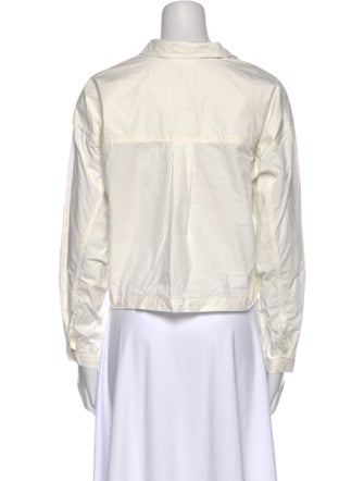 Apiece Apart Long Sleeve Crop Top