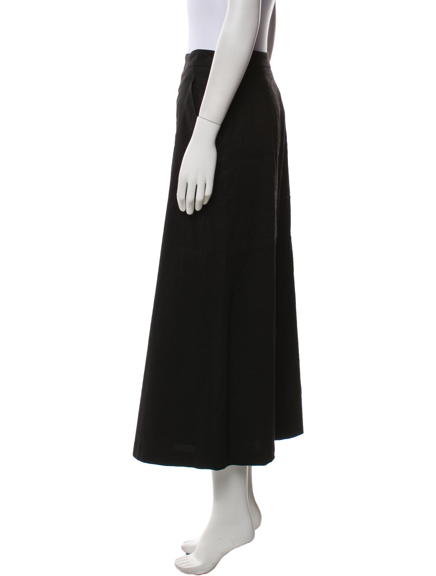 Apiece Apart Linen Midi Length Skirt