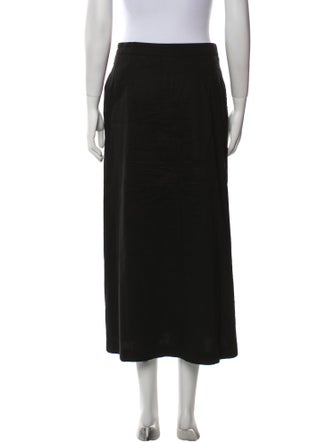 Apiece Apart Linen Midi Length Skirt