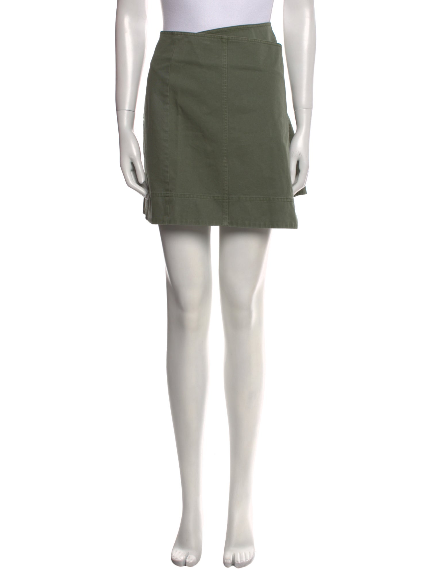 Apiece Apart Pleated Accents Mini Skirt w/ Tags