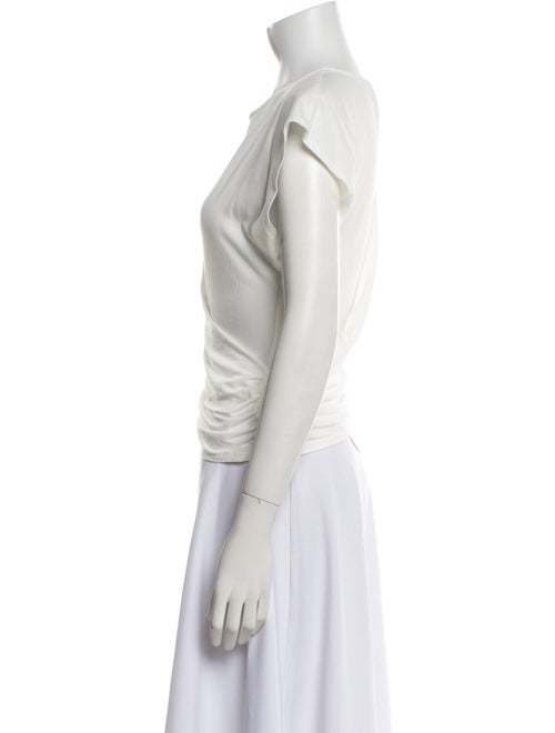 Apiece Apart Cowl Neck Short Sleeve Top