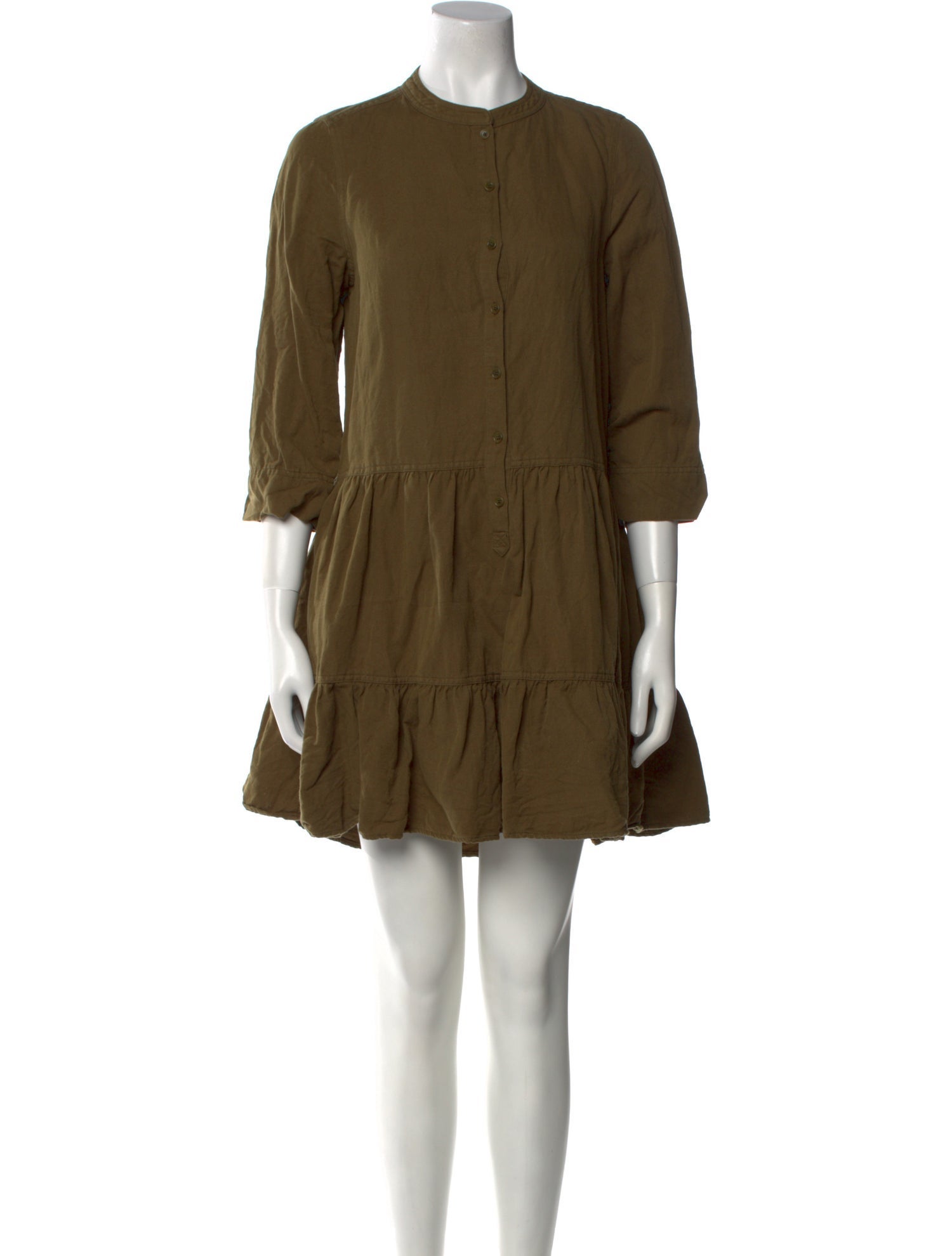 Apiece Apart Linen Mini Dress