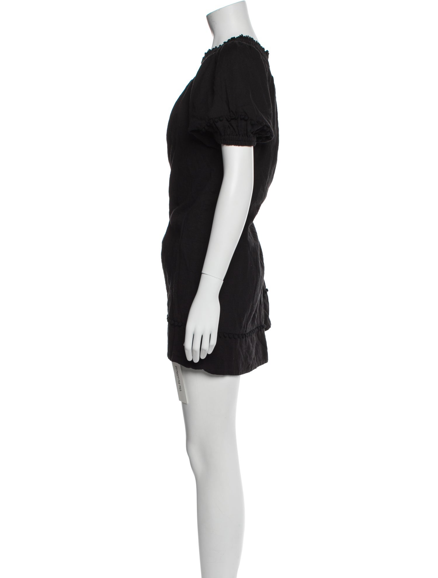 Apiece Apart Crew Neck Mini Dress
