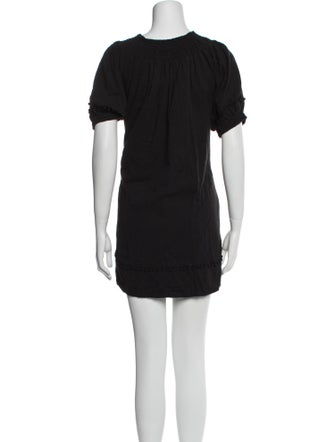 Apiece Apart Crew Neck Mini Dress