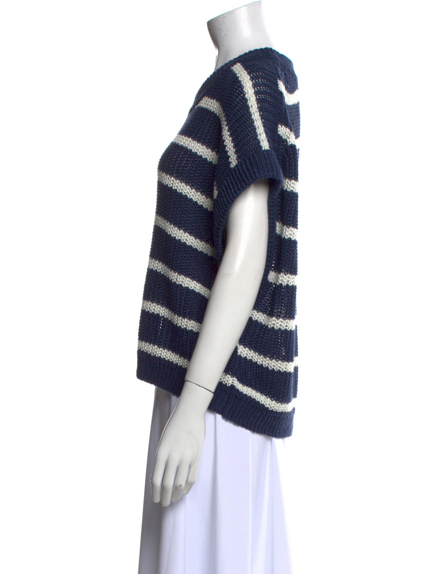 Apiece Apart Linen Striped Sweater w/ Tags