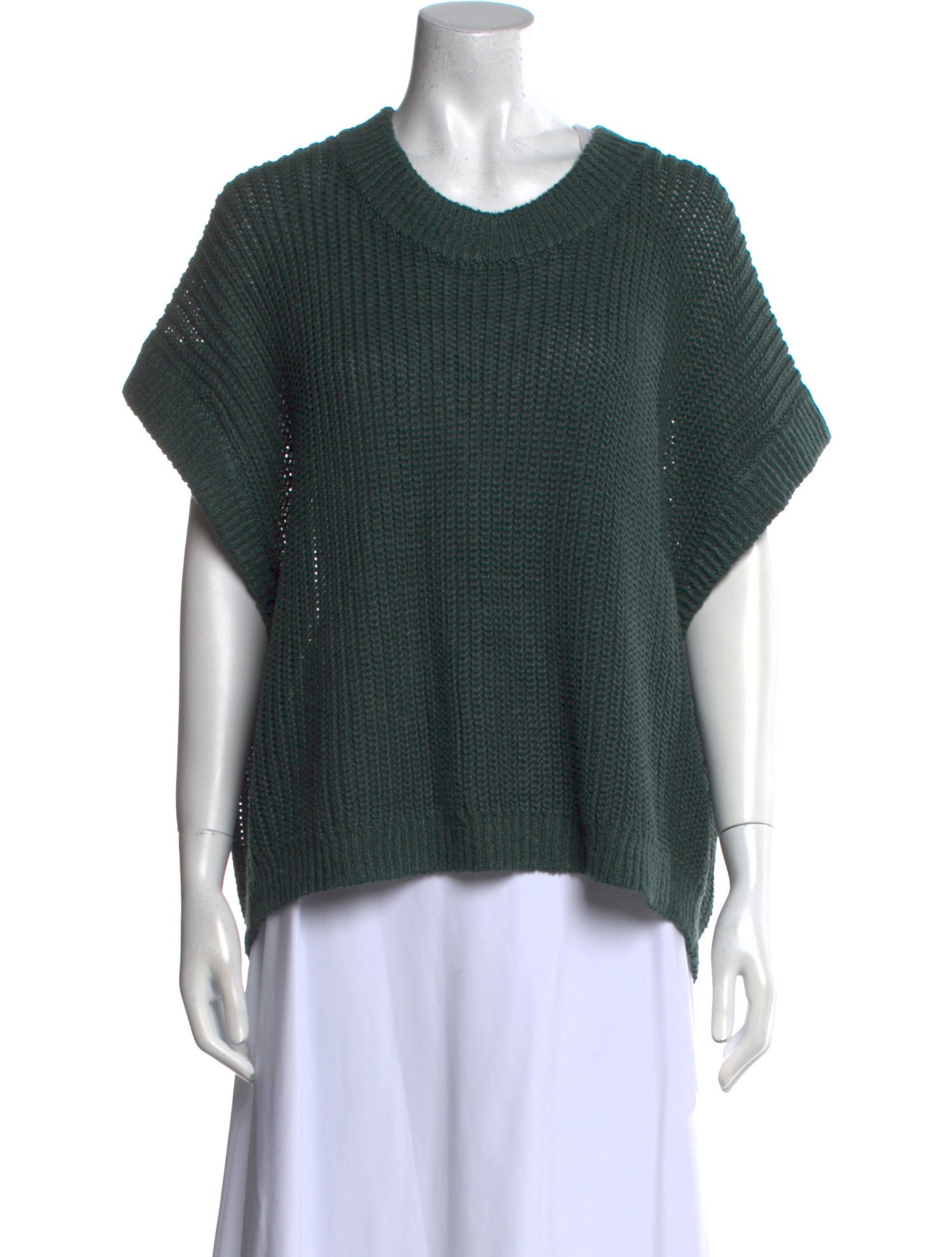 Apiece Apart Linen Scoop Neck Top