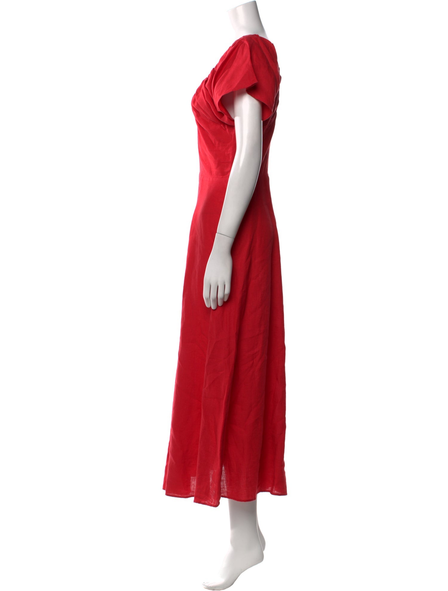 Apiece Apart Linen Long Dress