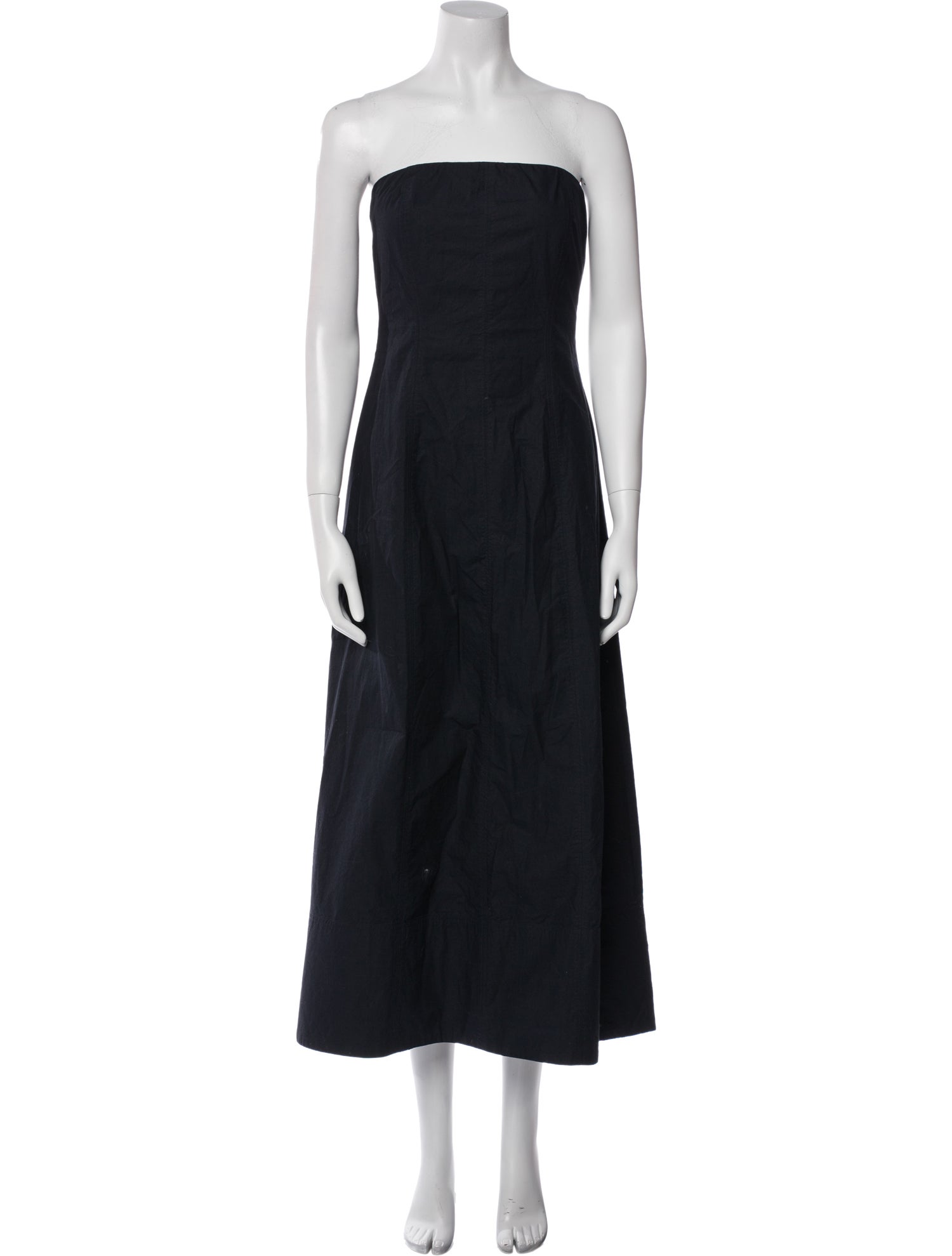 Apiece Apart Strapless Midi Length Dress