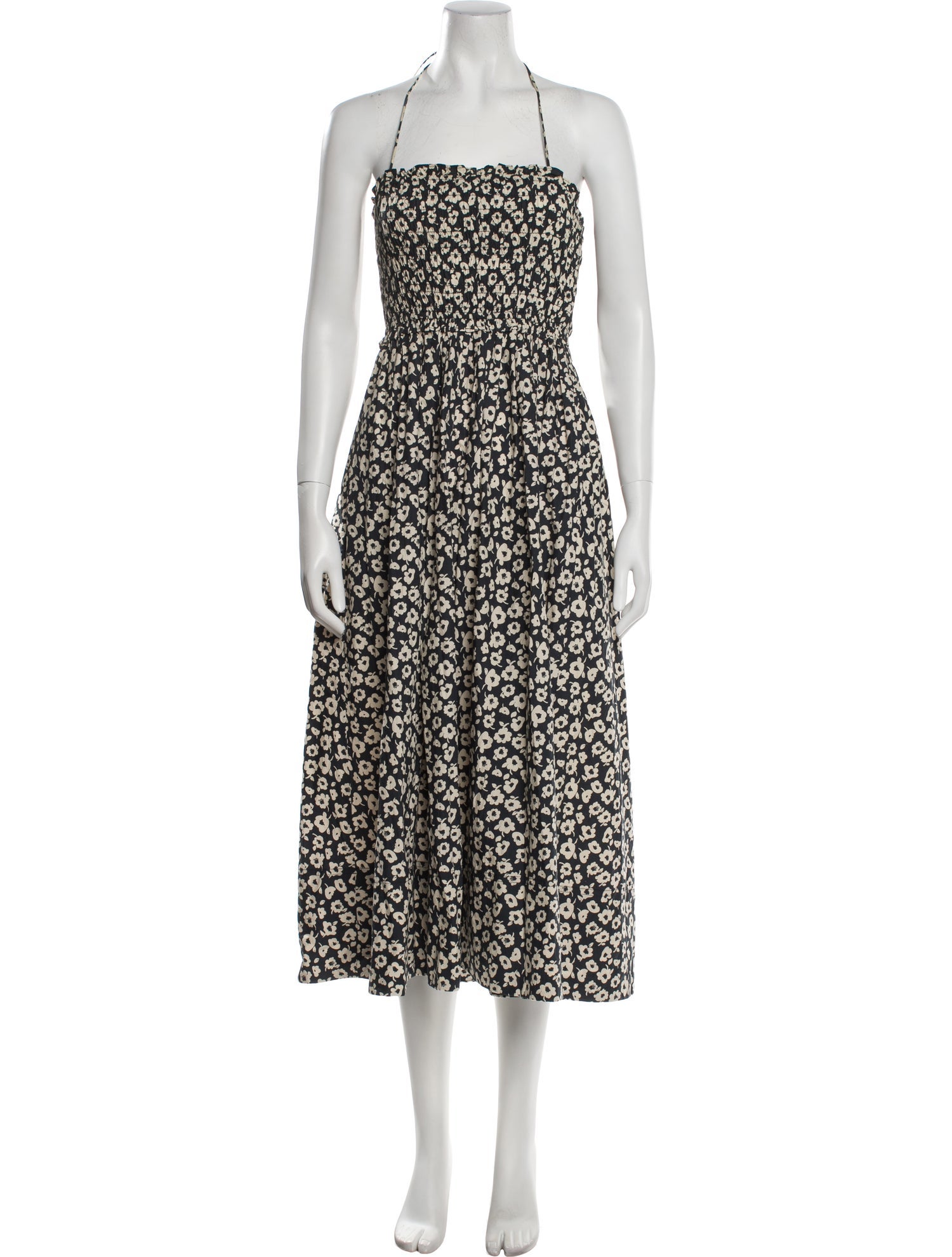 Apiece Apart Floral Print Long Dress