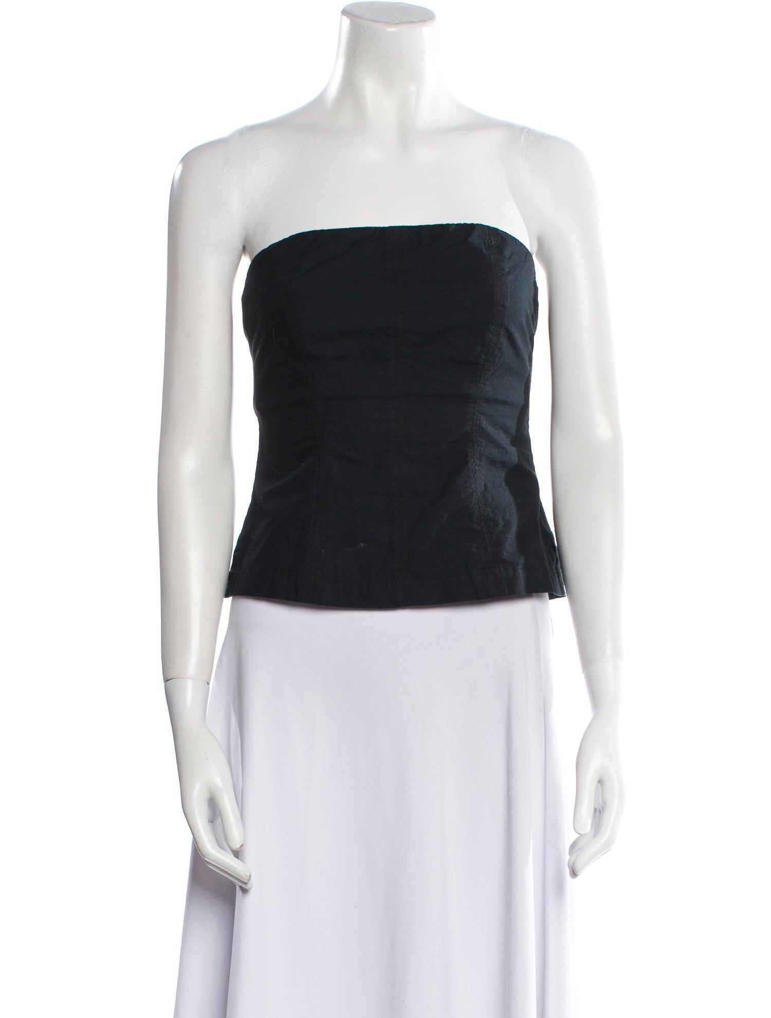 Apiece Apart Strapless Crop Top