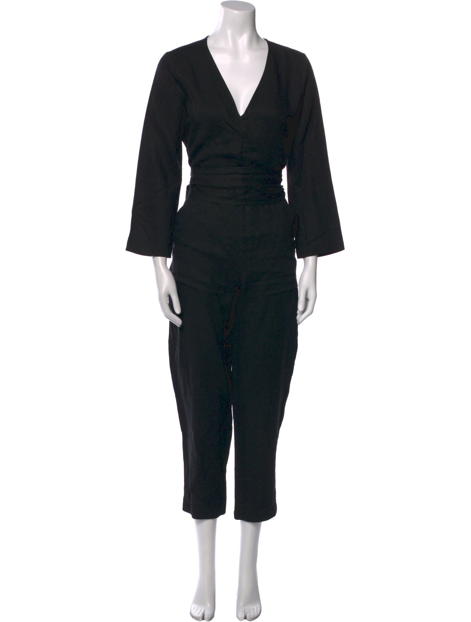 Apiece Apart Plunge Neckline Jumpsuit