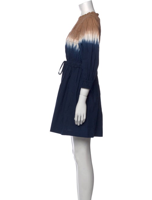 Apiece Apart Colorblock Pattern Mini Dress