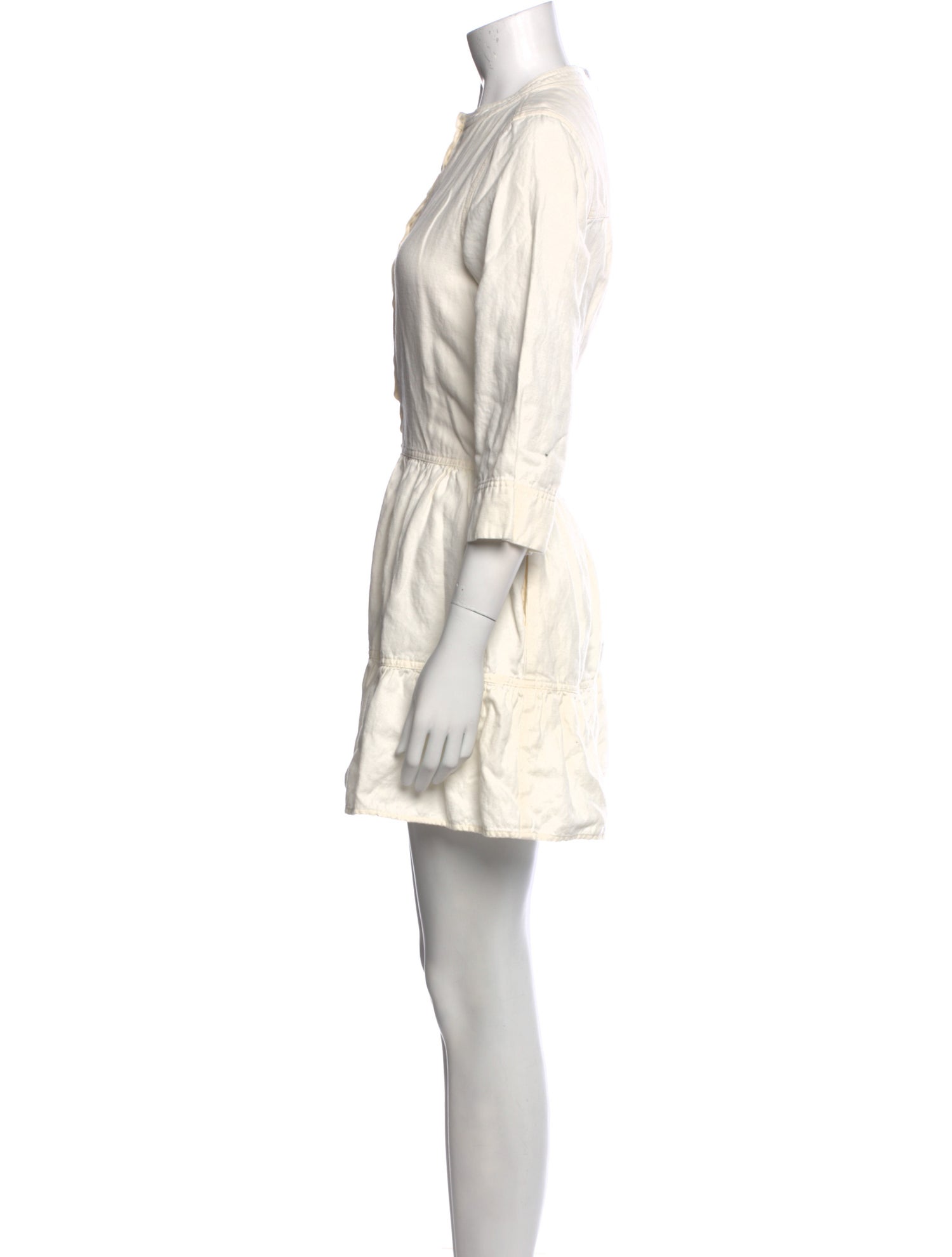 Apiece Apart Linen Mini Dress