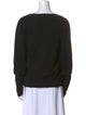 Apiece Apart Scoop Neck Long Sleeve Sweatshirt