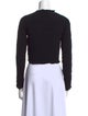 Apiece Apart Bateau Neckline Long Sleeve Crop Top