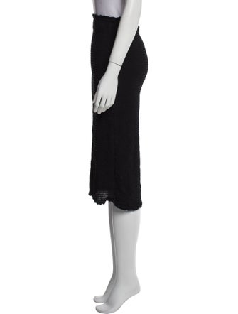 Apiece Apart Ruffle Embellishment Knee-Length Skirt