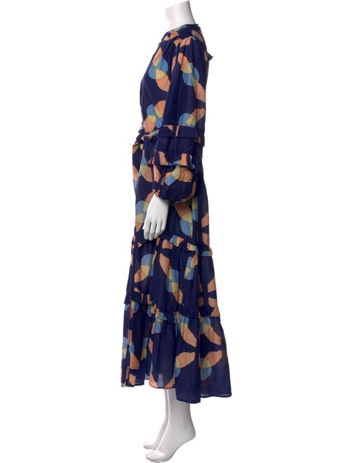 Apiece Apart Floral Print Long Dress