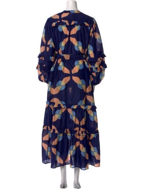 Apiece Apart Floral Print Long Dress