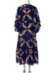 Apiece Apart Floral Print Long Dress
