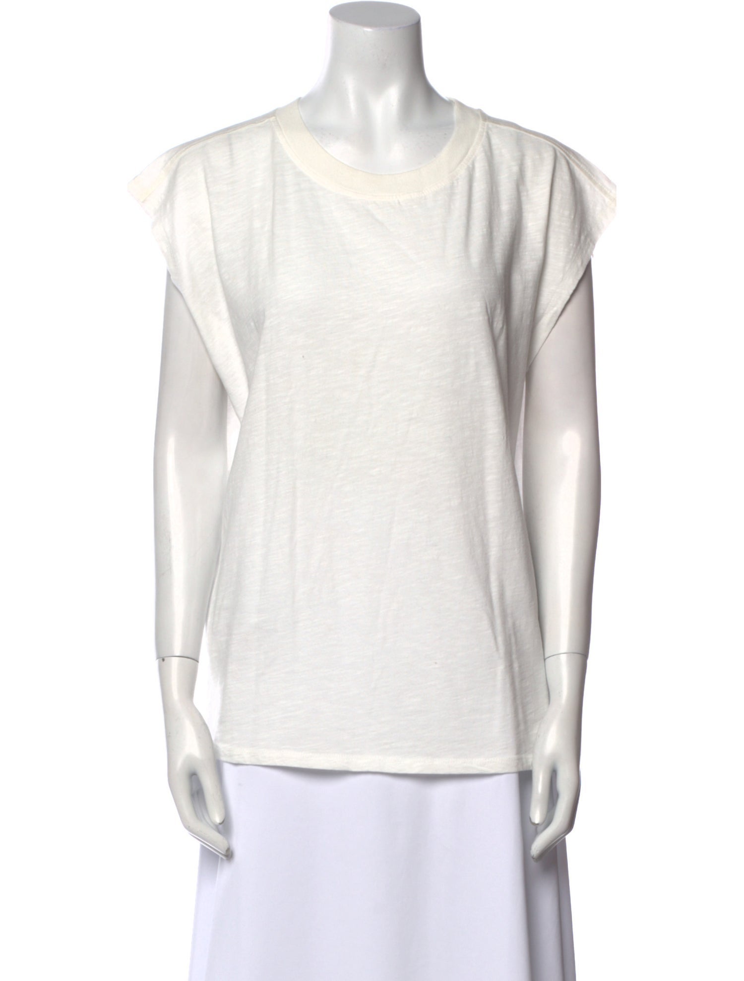 Apiece Apart Scoop Neck Short Sleeve T-Shirt