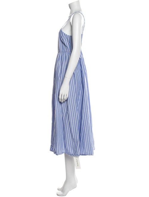 Apiece Apart Striped Knee-Length Dress