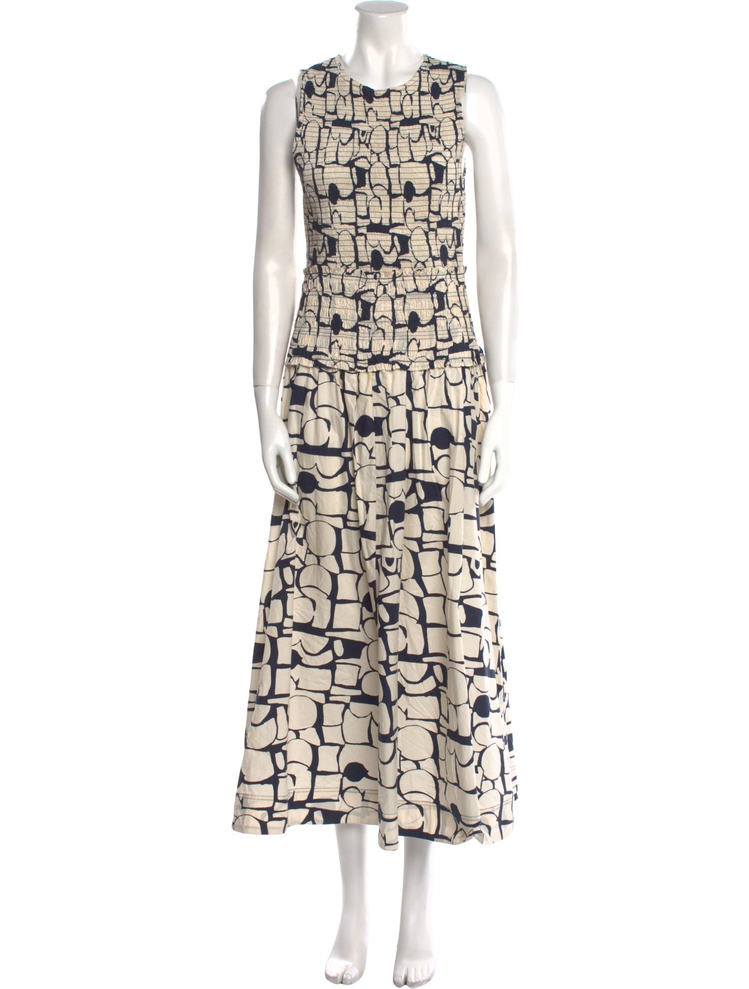 Apiece Apart Printed Long Dress