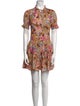 Apiece Apart Floral Print Mini Dress