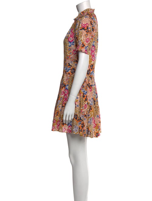 Apiece Apart Floral Print Mini Dress