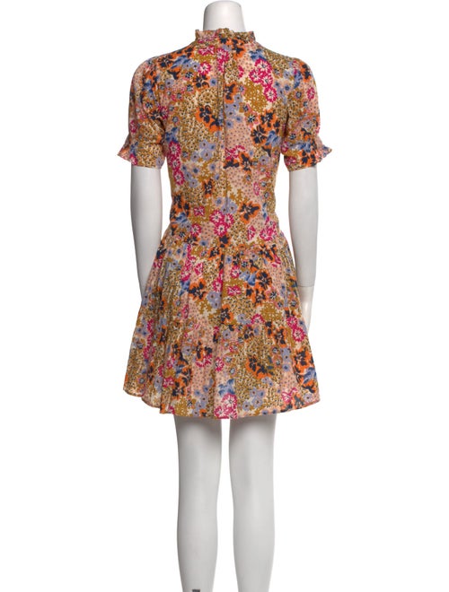 Apiece Apart Floral Print Mini Dress