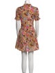 Apiece Apart Floral Print Mini Dress