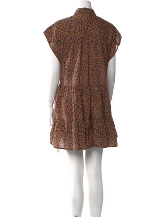 Apiece Apart Printed Mini Dress