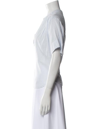 Apiece Apart Mock Neck Short Sleeve T-Shirt