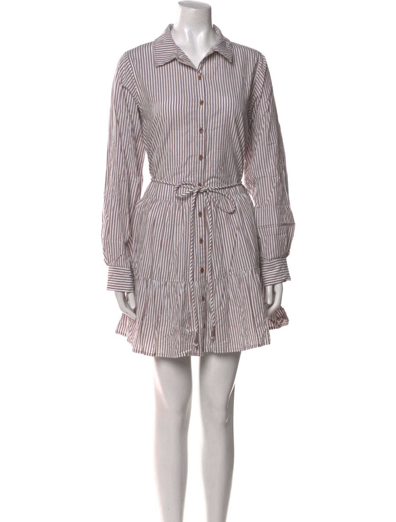 Apiece Apart Striped Mini Dress